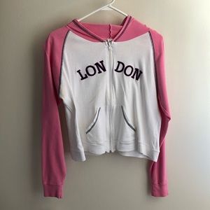 London zip up hoodie size l/xl